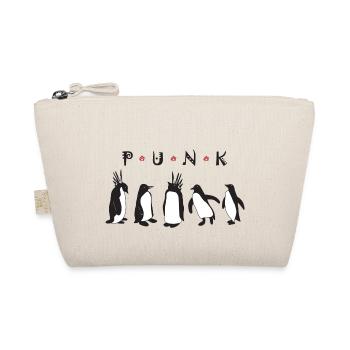 Punk Penguins - Bio-Täschchen - Natur - Vorne