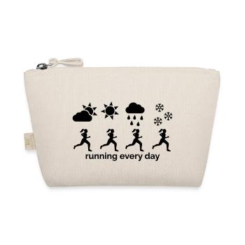Running every day - Bio-Täschchen - Natur - Vorne