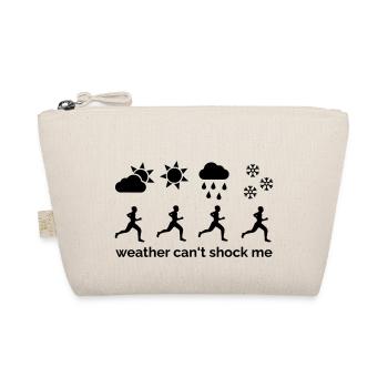 Weather can't shock me - Organic Pouch - nature - Front