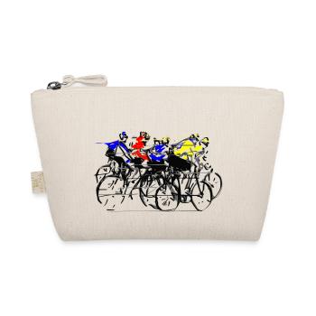 Cyclists - Organic Pouch - nature - Front