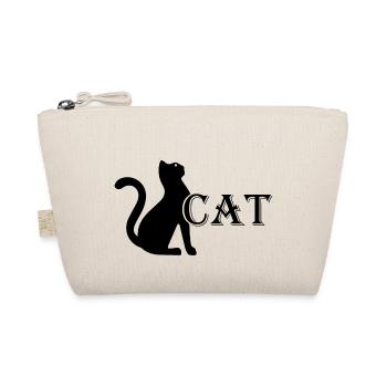 Cat cat - Organic Pouch - nature - Front