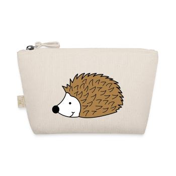 hedgehog 02 - Organic Pouch - nature - Front