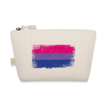 Bisexual Flag LGBT - Organic Pouch - nature - Front