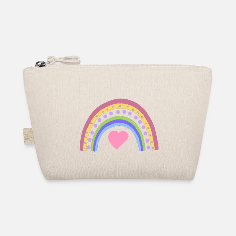 regenbogen - Bio-Täschchen - Natur