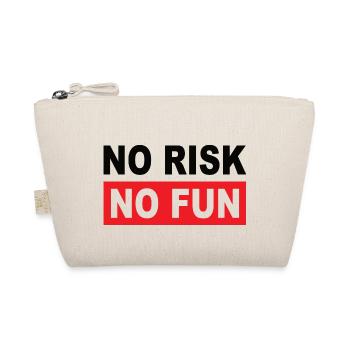 NO RISK NO FUN - Organic Pouch - nature - Front