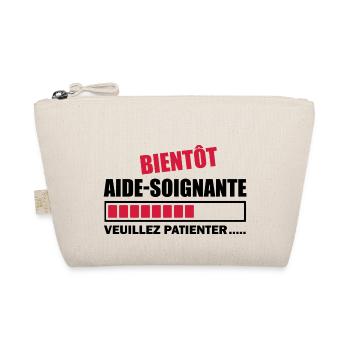 bientôt aide-soignante / future aide-soignante - Trousse biologique - nature - Devant