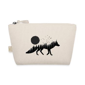 Fox in the wild forest nature - Organic Pouch - nature - Front