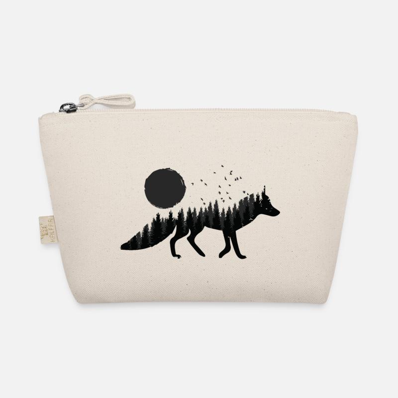 Renard dans la nature de la forêt sauvage Trousse biologique