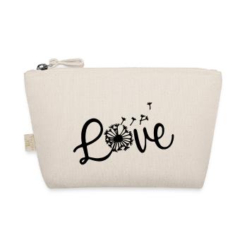 Liebe Löwenzahn - Bio-Täschchen - Natur - Vorne