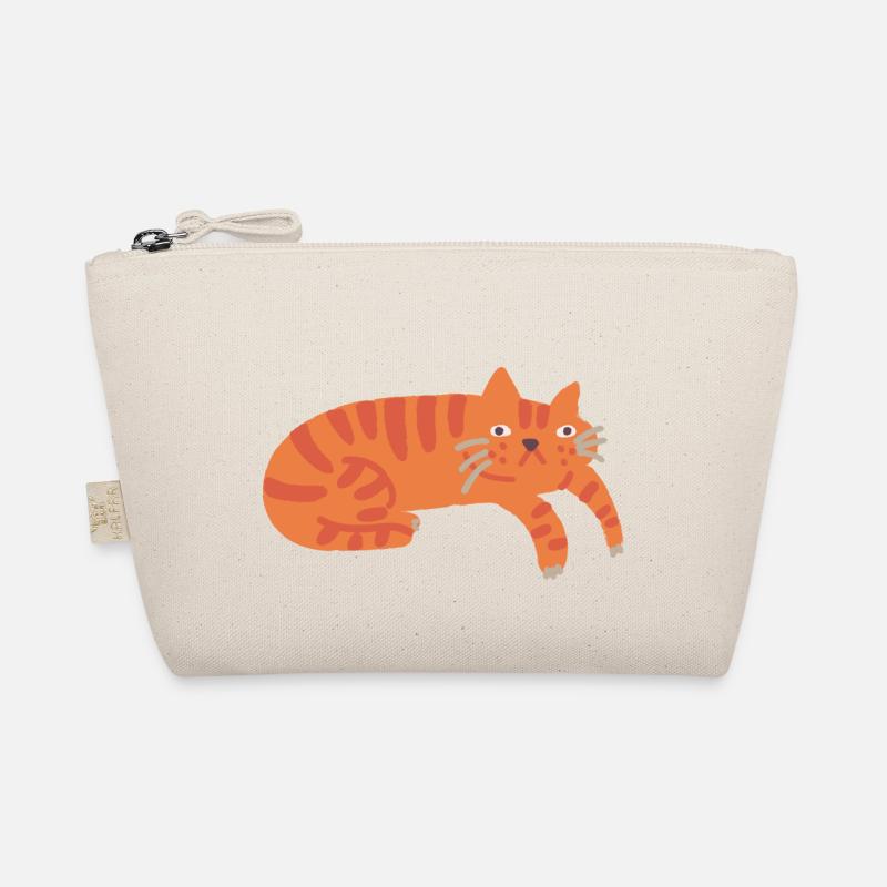 Ginger Cat - cat Bio-Täschchen