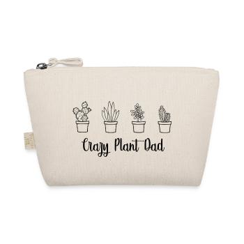 Crazy Plant Dad - Bio-Täschchen - Natur - Vorne