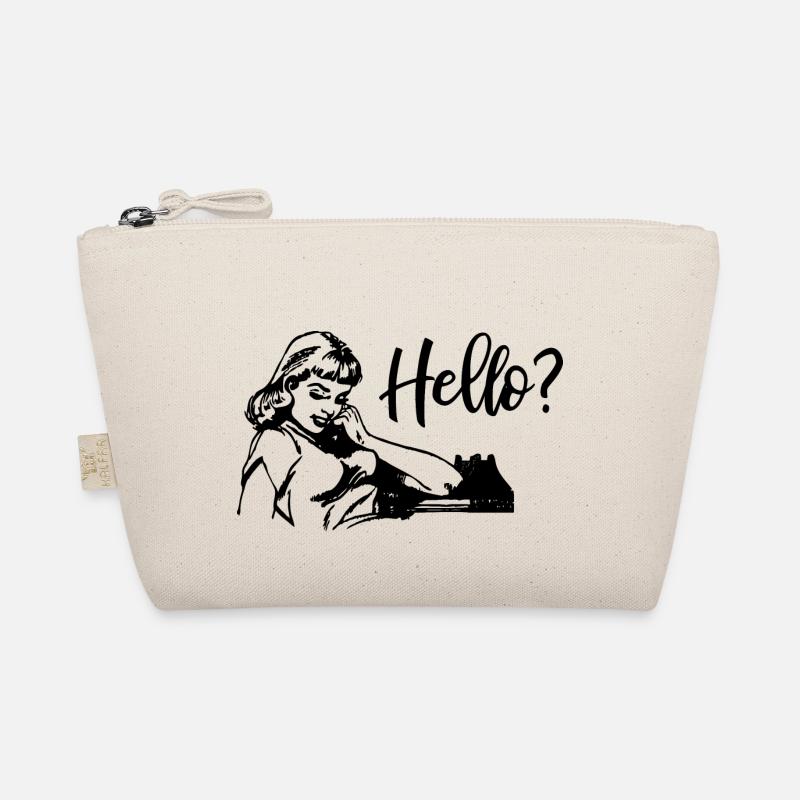 Hello? - Phone Lockdown Organic Pouch