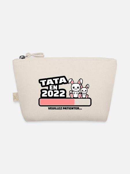 tata en 2022 annonce grossesse tata - Trousse biologique - nature - Devant