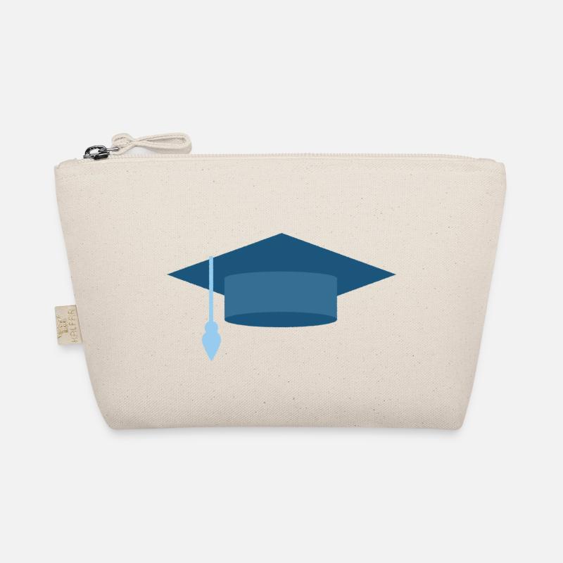 Cherry - graduation cap - Bio-Täschchen - Natur