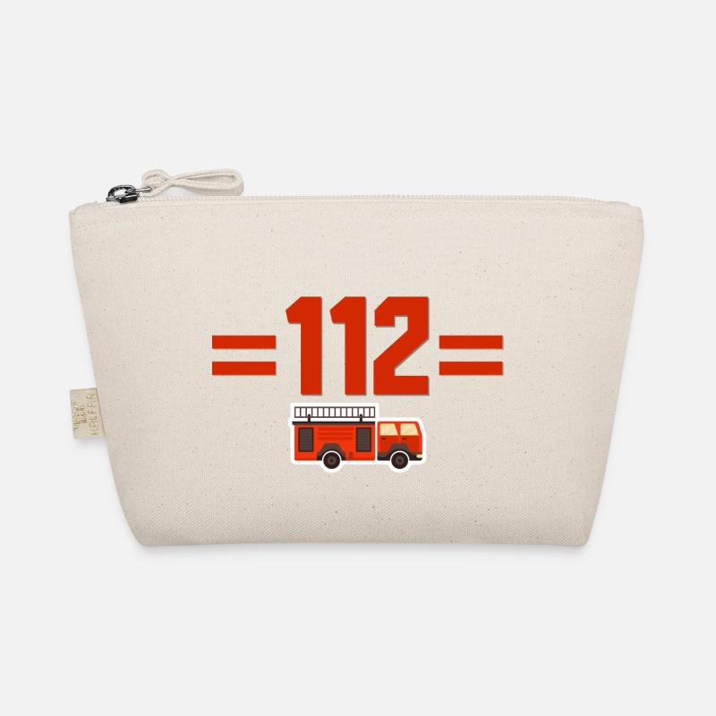 112 Firefighter Fire Organic Pouch
