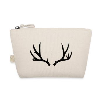 Hunting and antlers - Organic Pouch - nature - Front