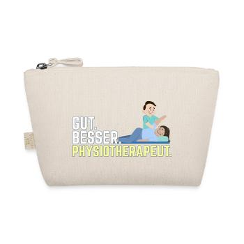 Physiotherapeut Gut Besser Herren Physio Lustiges - Bio-Täschchen - Natur - Vorne