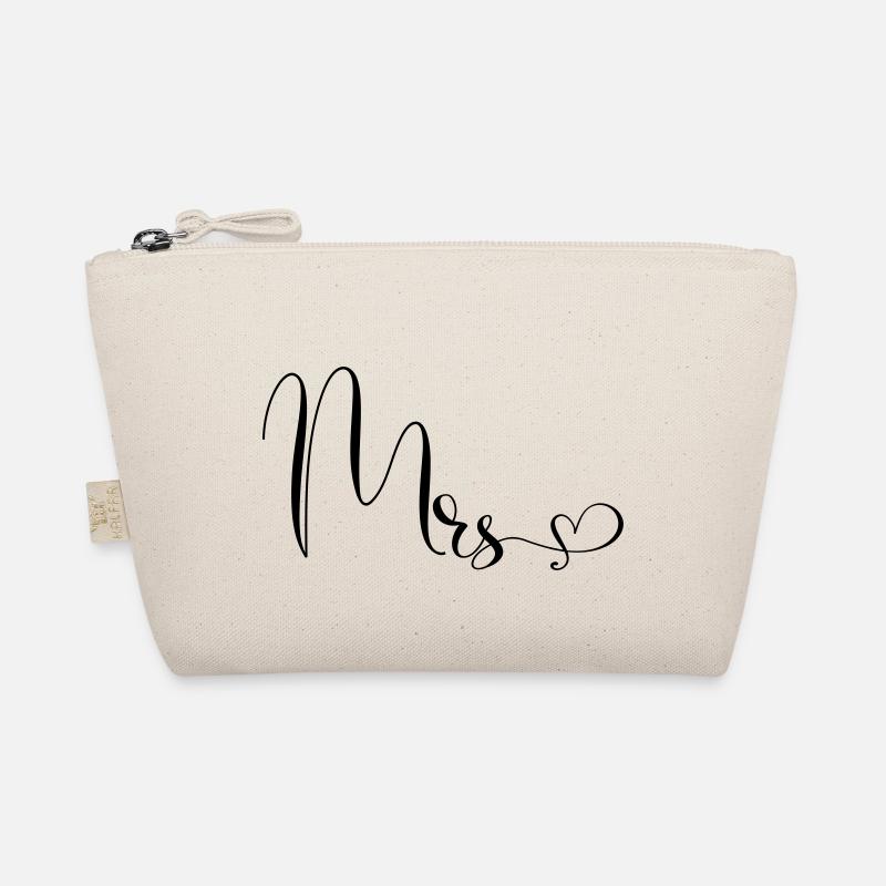 Mrs. Herzchen personalisierbar Bio-Täschchen