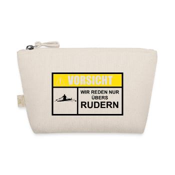 Rudern Ruderer Ruderboot Paddeln Sportart - Bio-Täschchen - Natur - Vorne