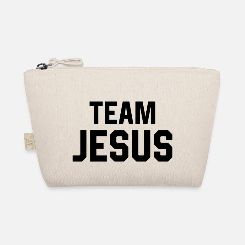 Team Jesus - Bio-Täschchen - Natur