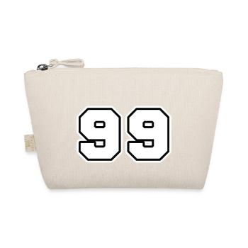 NUMBER 99 - Organic Pouch - nature - Front
