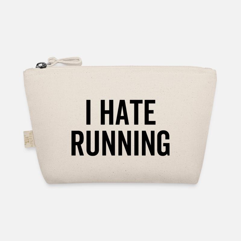 I Hate Running Bio-Täschchen