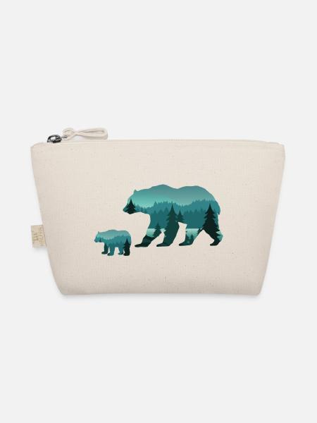Bär, Wald ,Wildnis, Surreal Wildlife Animal - Bio-Täschchen - Natur