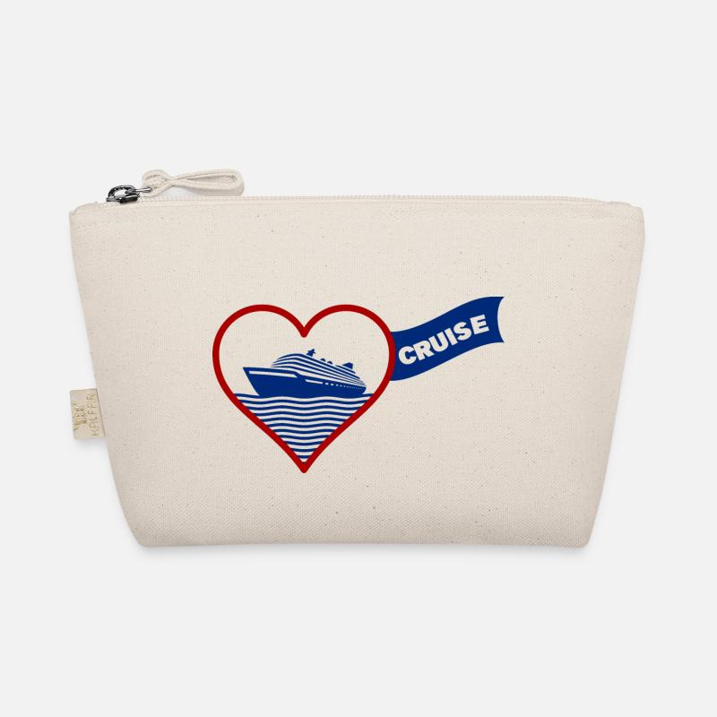 Cruise Love - Bio-Täschchen - Natur