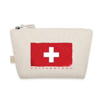 Suisse Croix Suisse Drapeau Schwiiz Décoration - Trousse biologique - nature - Devant