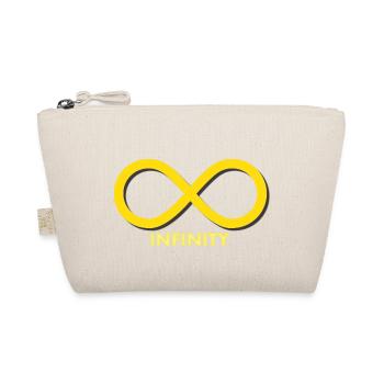 INFINITY YELLOW - Bio-Täschchen - Natur - Vorne