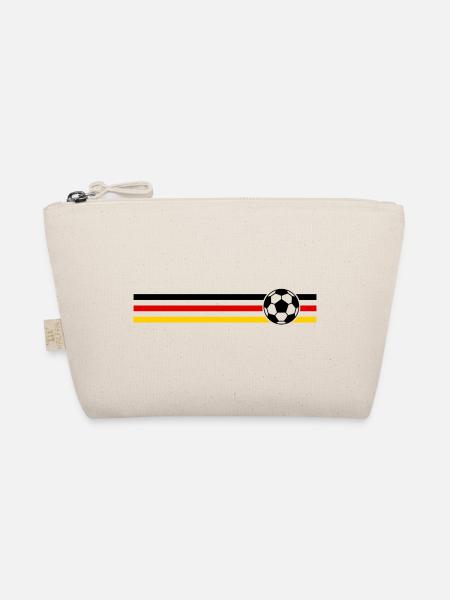 football flags germany football - Organic Pouch - nature - Front