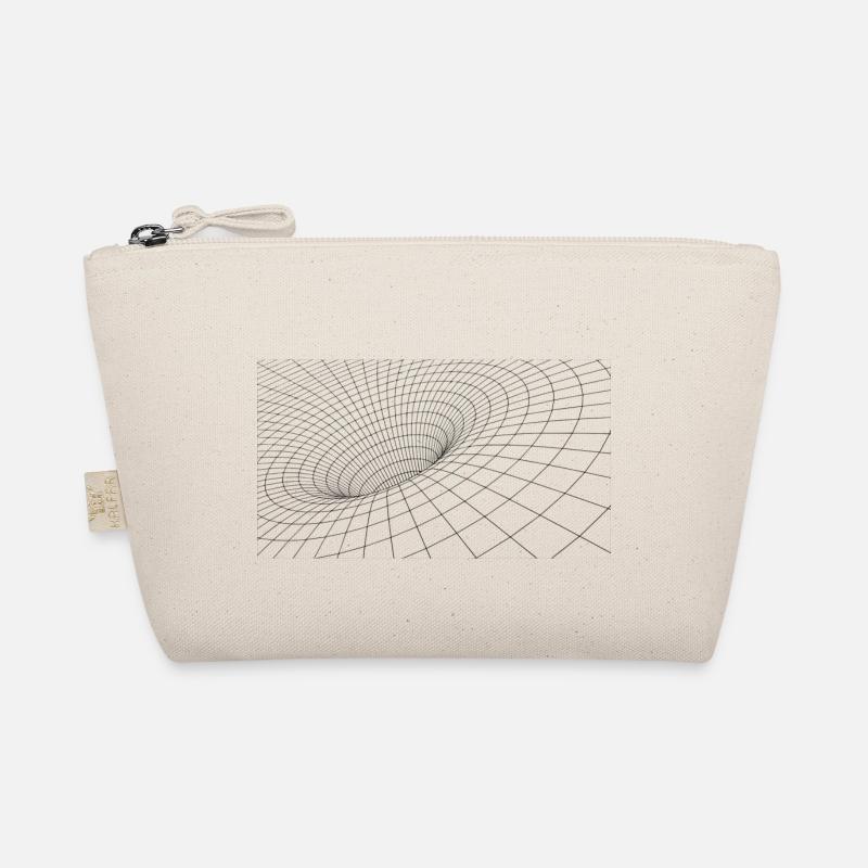 Schwarzes Loch Black Hole Organic Pouch