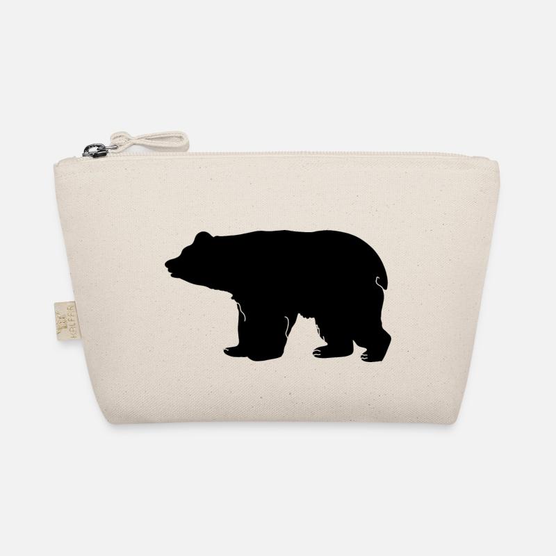 Silhouette d’ours Trousse biologique