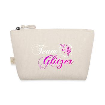 Team Glitzer - Bio-Täschchen - Natur - Vorne