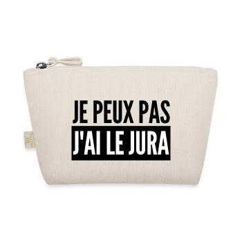 JE PEUX PAS J'AI LE JURA - Trousse biologique - nature - Devant