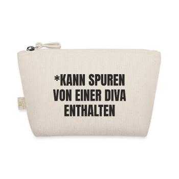 Kann Spuren enthalten Diva - Bio-Täschchen - Natur - Vorne