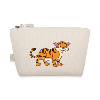 tiger - Organic Pouch - nature - Front