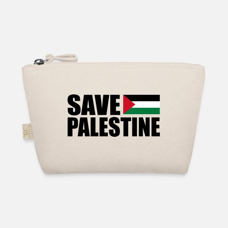 Save palestine - Bio-Täschchen - Natur
