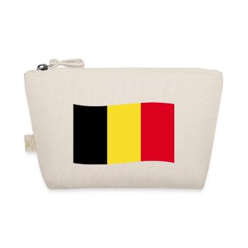 Belgian flag Belgium Coat of arms Belgian Belgian - Organic Pouch - nature - Front