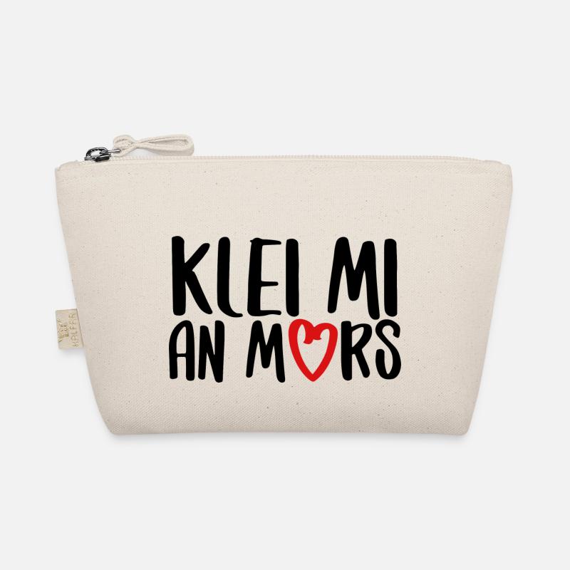 klei mi an mors Plattdeutsch platt Dialekt - Bio-Täschchen - Natur
