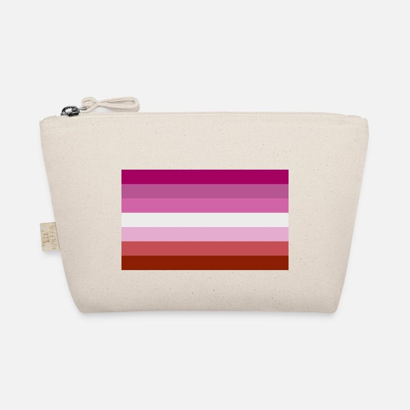 Lesbian flag Organic Pouch