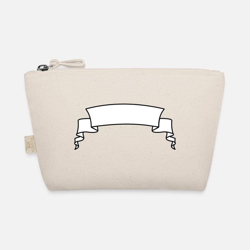 Bannière de texte blanche Trousse biologique