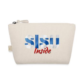 Sisu Innen - Bio-Täschchen - Natur - Vorne
