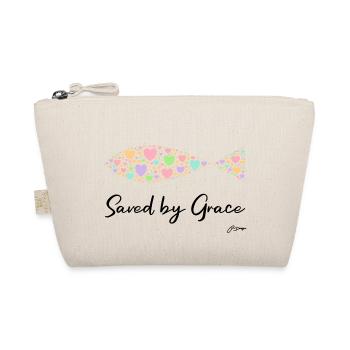 Christian Saved by Grace - Organic Pouch - nature - Front