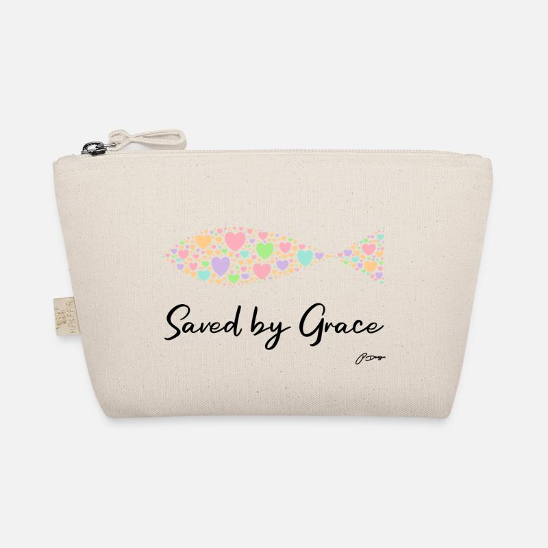 Christian Saved by Grace Organic Pouch