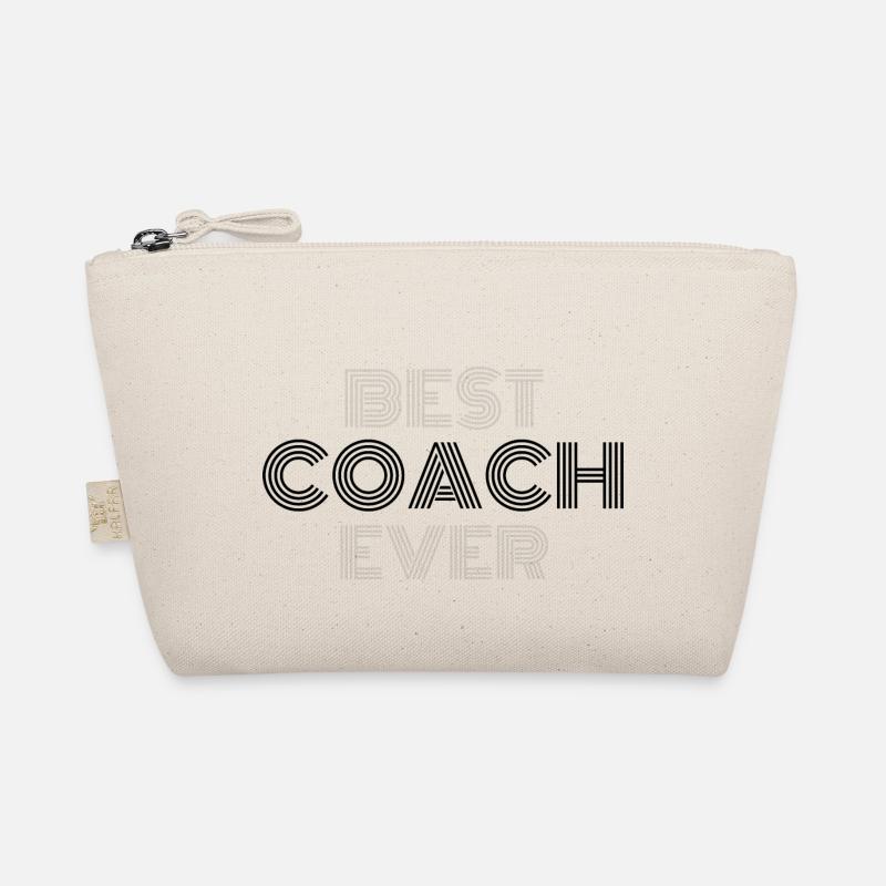 best coach ever - Bio-Täschchen - Natur