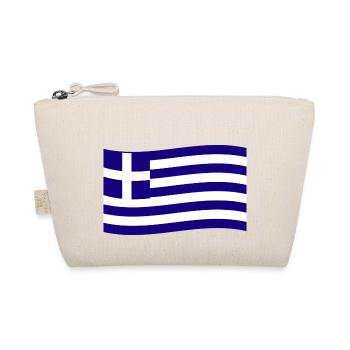 Grèce Drapeau grec Hellas Hellène - Trousse biologique - nature - Devant