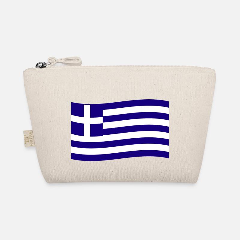 Greece Flag Greece Flag Hellas Hellenic Organic Pouch