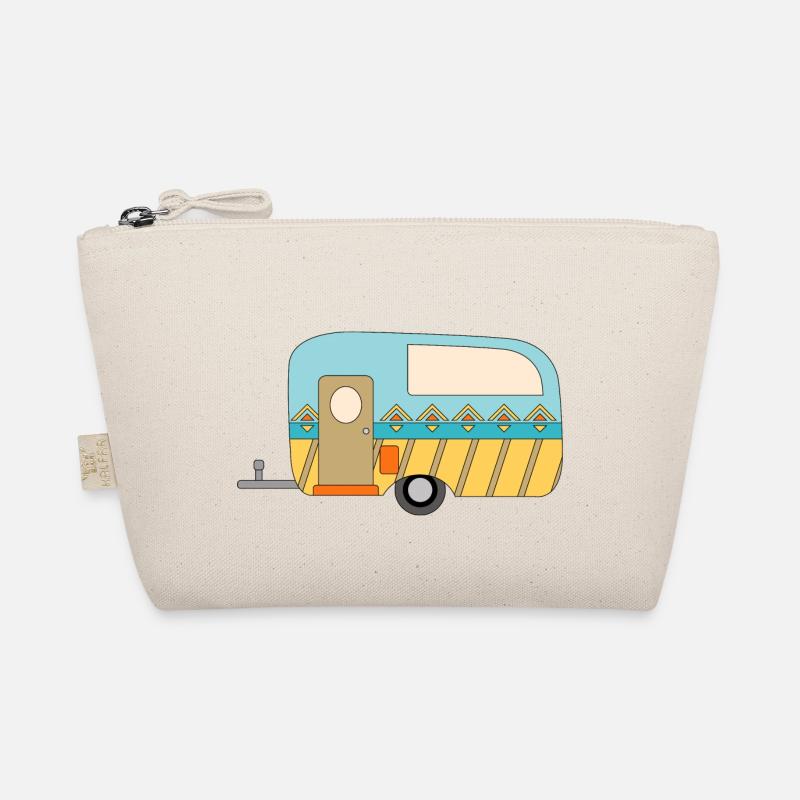 Caravan Camping Fun Organic Pouch