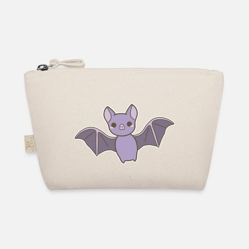 bat - Organic Pouch - nature
